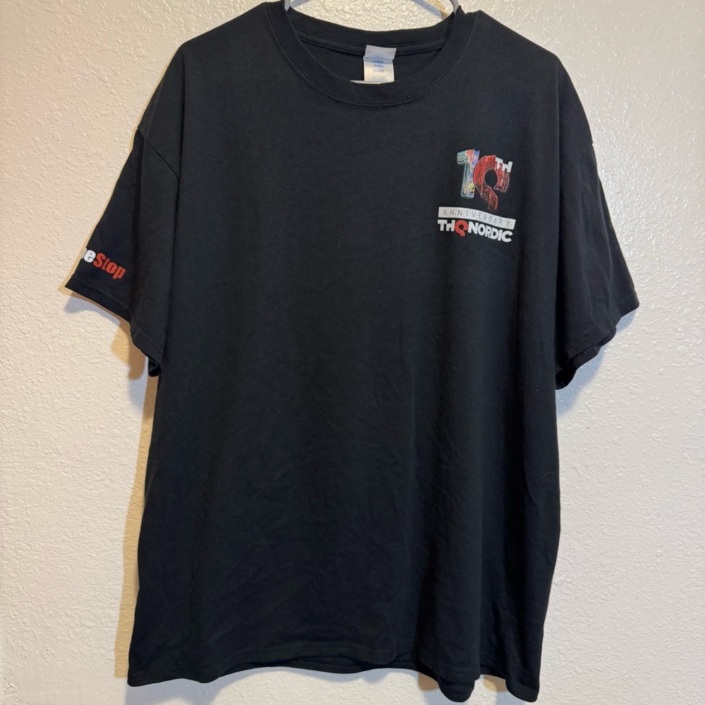 THQ Nordic Games Video Game 10th Anniversary Gamestop Men's T-Shirt Size XL Tee
